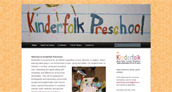 Desktop Screenshot of kinderfolkpreschool.com